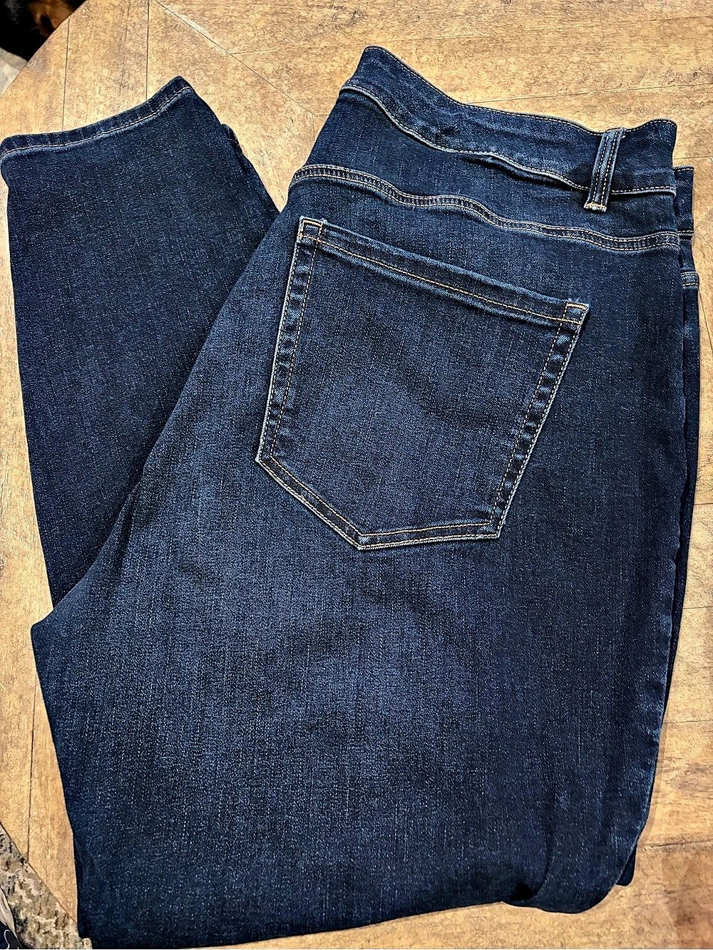 Lane Bryant Flex Magic Waistband Curvy Fit High-Rise Skinny Jean Jeans Blue